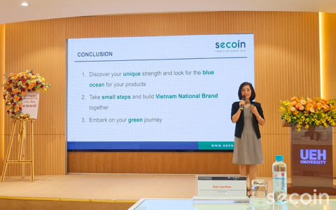 Bà Võ Thị Liên Hương  – Tổng Giám đốc Secoin tham gia Chương trình The Mystique of Luxury Brand